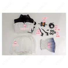 アークナイツ テレジア コスプレ衣装 - 忠実再現、精細な刺繍と高品質素材使用 - 7枚目の画像（サムネイル）