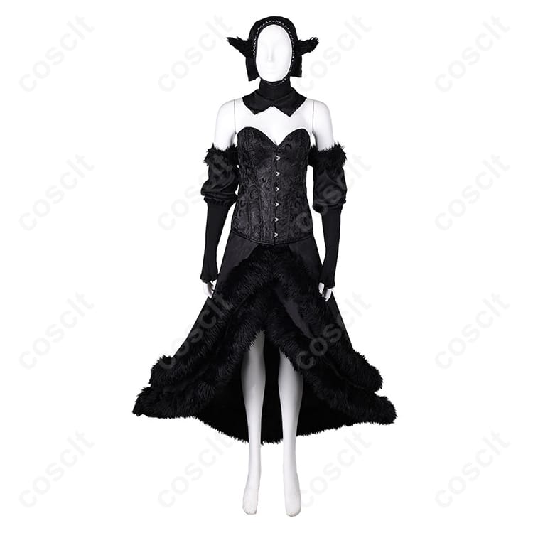 ダンジョン飯 マルシル・ドナトー ハロウィン コスプレ衣装 ハロウィン衣装 透け感のあるビスチェとスカートセット コスプレ通販 - 1枚目の画像