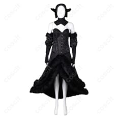 ダンジョン飯 マルシル・ドナトー ハロウィン コスプレ衣装 ハロウィン衣装 透け感のあるビスチェとスカートセット コスプレ通販