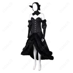 ダンジョン飯 マルシル・ドナトー ハロウィン コスプレ衣装 ハロウィン衣装 透け感のあるビスチェとスカートセット コスプレ通販 - 2枚目の画像（サムネイル）