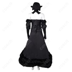 ダンジョン飯 マルシル・ドナトー ハロウィン コスプレ衣装 ハロウィン衣装 透け感のあるビスチェとスカートセット コスプレ通販 - 3枚目の画像（サムネイル）
