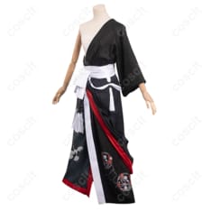 ファイナルファンタジーXIV（FF14） 夜鶴胴着 コスプレ衣装 着物（忠実再現・高品質） - 3枚目の画像（サムネイル）