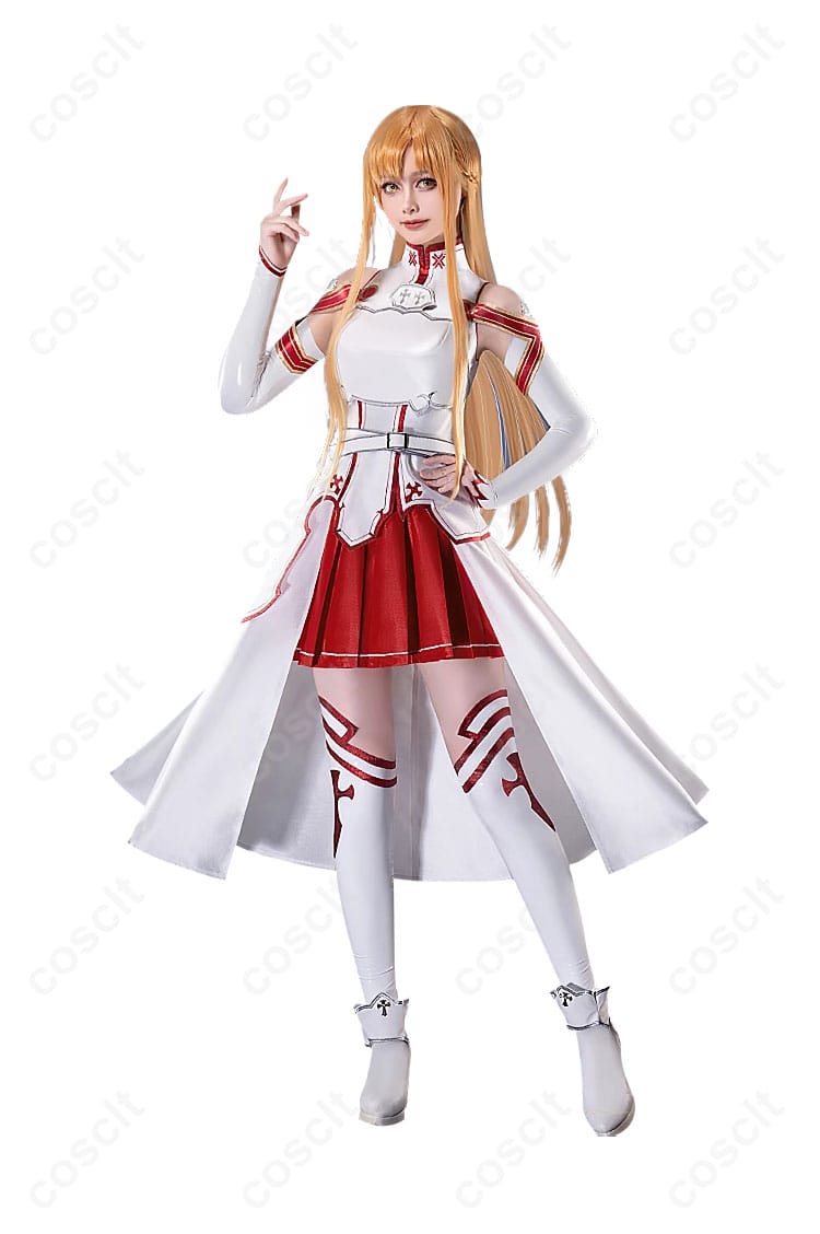 アスナコスプレ衣装の右側の細部デザイン