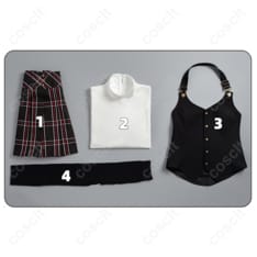 ペルソナ5（P5） 新島真 コスプレ衣装 学生Ver. 制服（忠実再現・高品質） - 5枚目の画像（サムネイル）