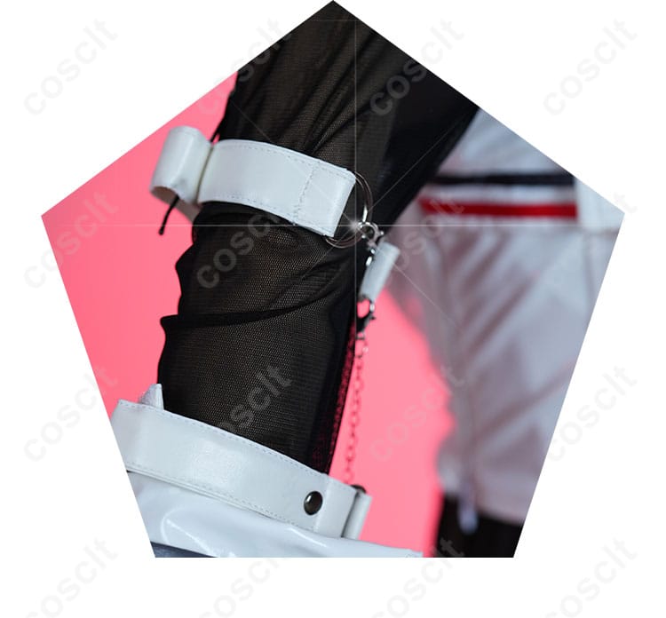 儒烏風亭らでん コスプレ衣装 衣袖の装飾細部。精緻なデザインと完璧な仕上がり。
