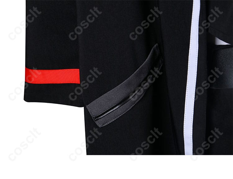 外套袖口装飾のディテール、イサン制服の袖口のデザイン
