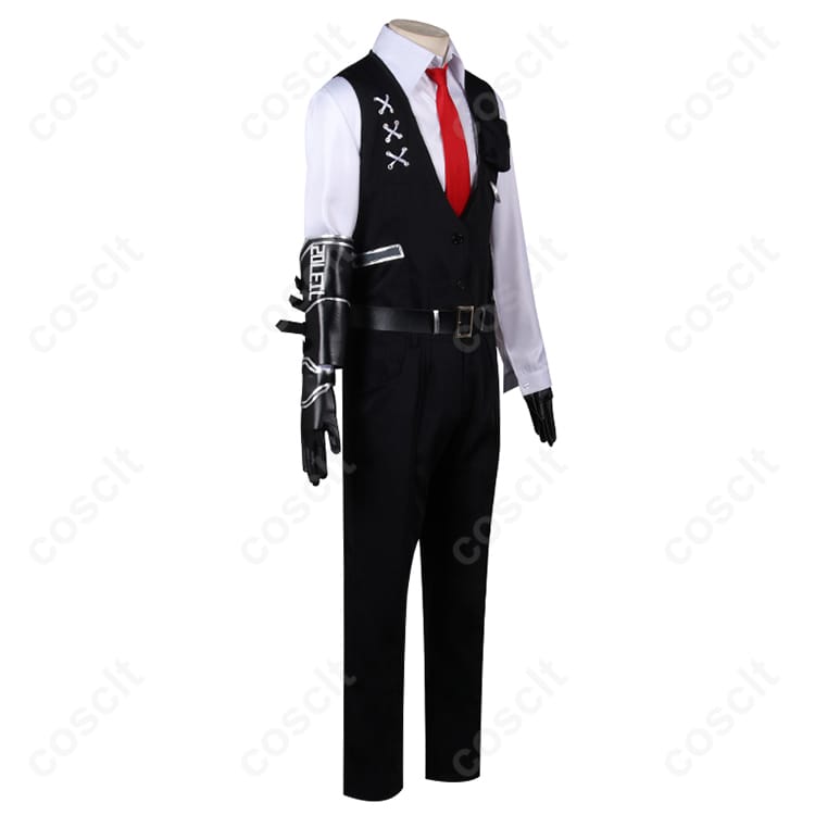 Limbus Company ムルソー コスプレ衣装 『Limbus Company』コスプレ衣装 立体感のある手鎧付き【オーダーメイド可】 - 2枚目の画像
