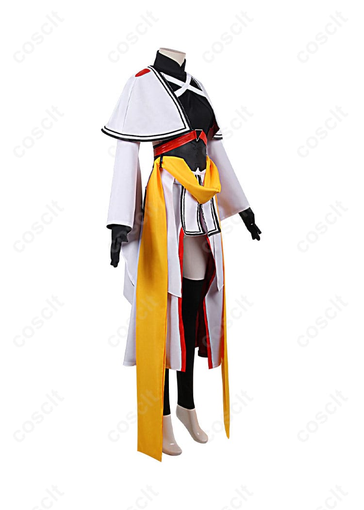 Fate/Grand Order 長尾景虎 コスプレ衣装 - 側面写真、細かなデザインのディテールをご覧ください