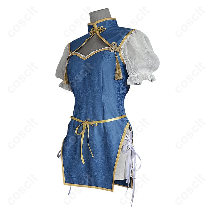 FAIRY TAIL（フェアリーテイル） ルーシィ・ハートフィリア コスプレ衣装 チャイナドレス（オーダメイド可） - 2枚目の画像