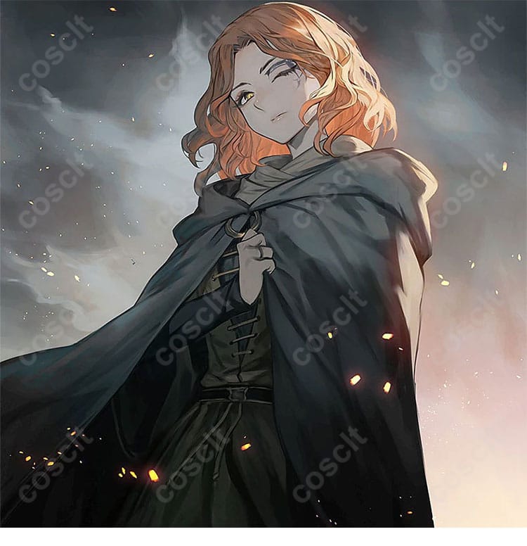 エルデンリング メリナ コスプレ衣装 役柄画像 - メリナのキャラクターを忠実に再現したコスプレ衣装