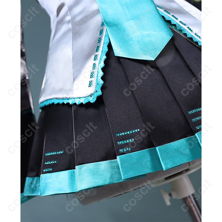 初音ミク コスプレ衣装 | 高忠実度再現！透湿性抜群で快適な着心地 - 2枚目の画像