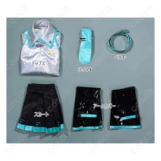 初音ミク コスプレ衣装 | 高忠実度再現！透湿性抜群で快適な着心地 - 4枚目の画像（サムネイル）