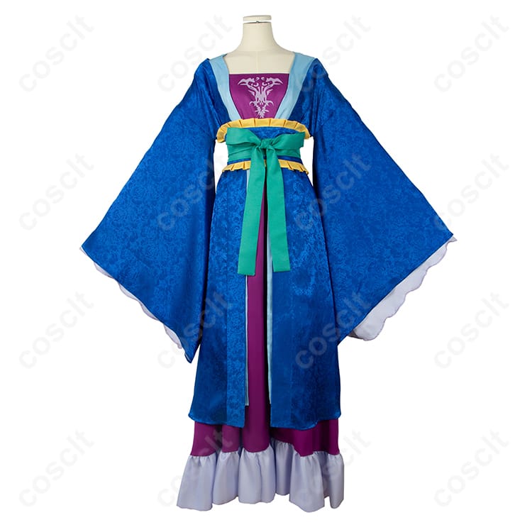 薬屋のひとりごと（薬屋のひとりごとシリーズ） 梨花妃（リファヒ） コスプレ衣装 コルセットベルト付き 透け感のあるデザインで忠実再現 - 2枚目の画像