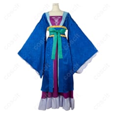 薬屋のひとりごと（薬屋のひとりごとシリーズ） 梨花妃（リファヒ） コスプレ衣装 コルセットベルト付き 透け感のあるデザインで忠実再現 - 2枚目の画像（サムネイル）