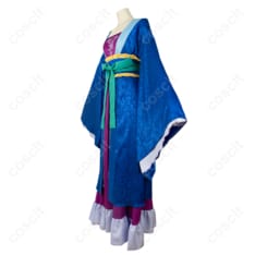 薬屋のひとりごと（薬屋のひとりごとシリーズ） 梨花妃（リファヒ） コスプレ衣装 コルセットベルト付き 透け感のあるデザインで忠実再現 - 3枚目の画像（サムネイル）
