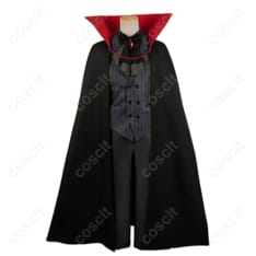 【推しの子】アクア 吸血鬼 コスプレ衣装 ハロウィン 真っ黒衣装【コスプレ通販】高還元度、快適な着心地 - 1枚目の画像（サムネイル）