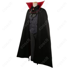 【推しの子】アクア 吸血鬼 コスプレ衣装 ハロウィン 真っ黒衣装【コスプレ通販】高還元度、快適な着心地 - 3枚目の画像（サムネイル）