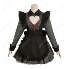 【推しの子】 星野ルビー コスプレ衣装 吸血鬼 ハロウィン 真っ黒衣装 メイド服 | コスプレ通販