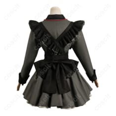 【推しの子】 星野ルビー コスプレ衣装 吸血鬼 ハロウィン 真っ黒衣装 メイド服 | コスプレ通販 - 4枚目の画像（サムネイル）