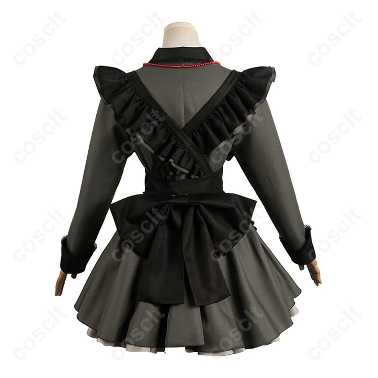 【推しの子】 星野ルビー コスプレ衣装 吸血鬼 ハロウィン 真っ黒衣装 メイド服 | コスプレ通販 - 4枚目の画像