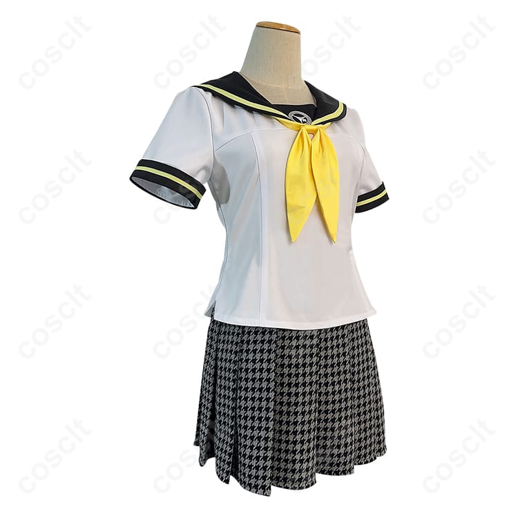 ペルソナ4（P4） 久慈川りせ コスプレ衣装 八十神高校夏服 制服 | 透け感のある素材で再現度抜群 | コスプレ通販 - 2枚目の画像