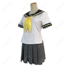 ペルソナ4（P4） 久慈川りせ コスプレ衣装 八十神高校夏服 制服 | 透け感のある素材で再現度抜群 | コスプレ通販 - 3枚目の画像（サムネイル）