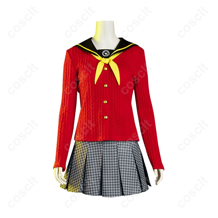 ペルソナ4（P4） 天城雪子 コスプレ衣装 夏服 制服（忠実再現・オーダメイド可） - 1枚目の画像