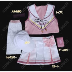 ブルーアーカイブ チアリーダー 下江コハル コスプレ衣装 オーダメイド可 高忠実度再現、快適な着心地 - 4枚目の画像（サムネイル）