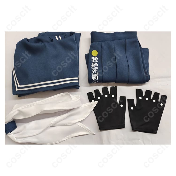 ブルーアーカイブ スケバン(SMG) コスプレ衣装 セーラー服 オーダーメイド対応 高再現度 - 4枚目の画像