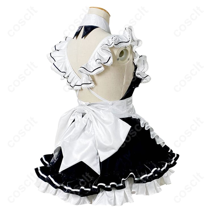 勝利の女神:NIKKE（NIKKE） プリバティ メイド服 コスプレ衣装 アンカインド・メイド（猫耳付き）コスプレ通販 - 3枚目の画像