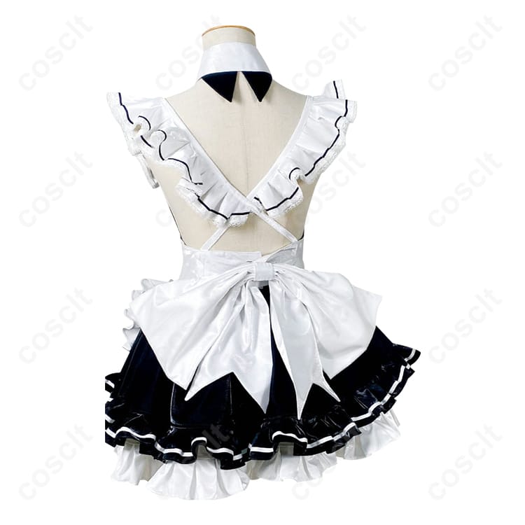 勝利の女神:NIKKE（NIKKE） プリバティ メイド服 コスプレ衣装 アンカインド・メイド（猫耳付き）コスプレ通販 - 4枚目の画像