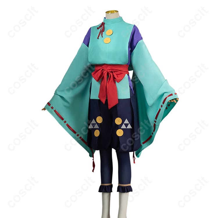 「逃げ上手の若君」コスプレ衣装 北条時行 コスプレ通販｜忠実再現の高い品質｜上着・インナー・ズボン・帯・靴下セット - 2枚目の画像