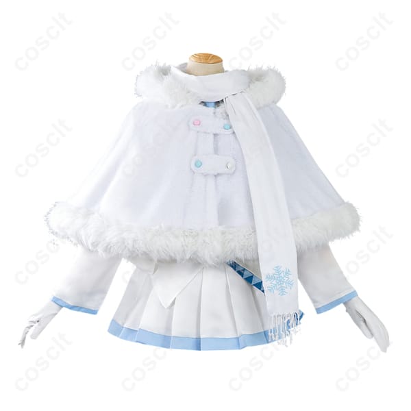 SNOW MIKU（雪ミク） 2024 × 三越コラボ 雪ミク コスプレ衣装 忠実再現・高品質素材使用