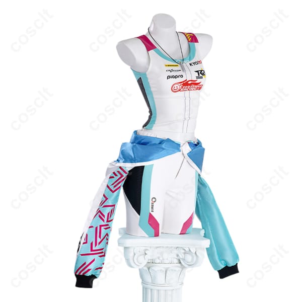 レーシングミク（Racing Miku） 初音ミク（ミク） コスプレ衣装 KYOJO CUP 2024Ver. 高還元度デザイン＆快適な着心地