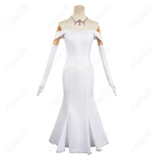 Re:ゼロから始める異世界生活（リゼロ） エミリア コスプレ衣装 白いワンピース コスプレ通販 - 1枚目の画像（サムネイル）