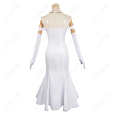 Re:ゼロから始める異世界生活（リゼロ） エミリア コスプレ衣装 白いワンピース コスプレ通販 - 4枚目の画像（サムネイル）