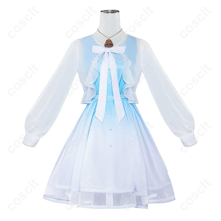 「原神」×アニメイトコラボ 甘雨（カンウ） コスプレ衣装 原神展～たびごころの赴くままに～ ワンピース コスプレ通販 - 1枚目の画像