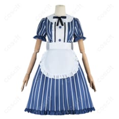 女神のカフェテラス（女神カフェ） 千代田莉々歌 コスプレ衣装 メイド服 透気素材使用、精緻な刺繍 - 1枚目の画像（サムネイル）