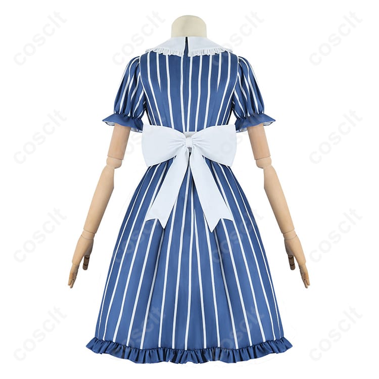女神のカフェテラス（女神カフェ） 千代田莉々歌 コスプレ衣装 メイド服 透気素材使用、精緻な刺繍 - 3枚目の画像