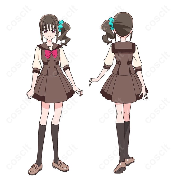 『プリキュアシリーズ』 わんだふるぷりきゅあ! 猫屋敷まゆ 制服 コスプレ衣装 『オーダメイド可』 － 高い再現度と快適な着心地 - 1枚目の画像