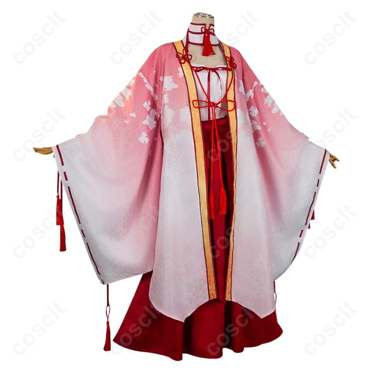 千恋＊万花（せんれんばんか） 朝武芳乃（ともたけ よしの） 巫女姫様 コスプレ衣装（忠実再現） - 2枚目の画像