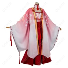 千恋＊万花（せんれんばんか） 朝武芳乃（ともたけ よしの） 巫女姫様 コスプレ衣装（忠実再現） - 2枚目の画像（サムネイル）