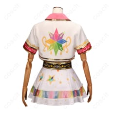 アイカツ！シリーズ アイカツオンパレード！ 星宮いちご コスプレ衣装 ヒラリ/ヒトリ/キラリ バージョン（透湿性＆高品質素材使用） - 3枚目の画像（サムネイル）