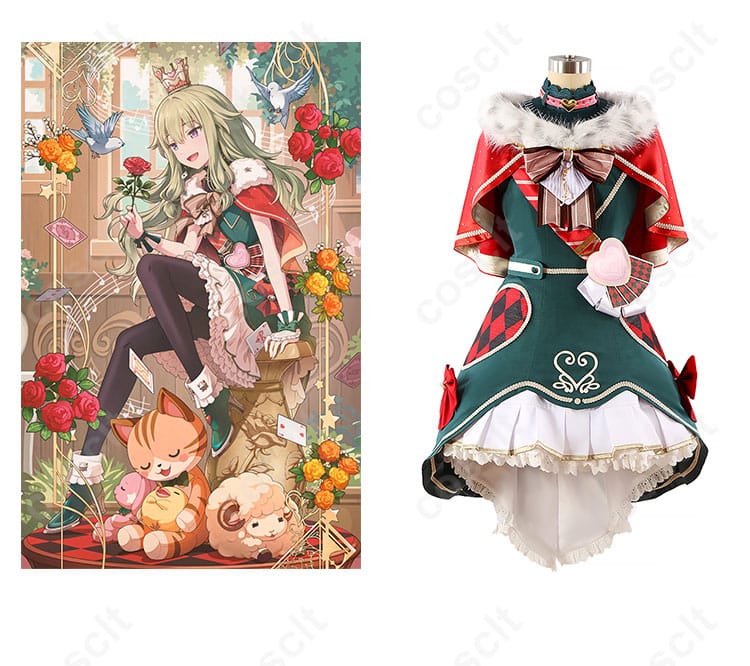 草薙寧々のコスプレ衣装『憧れに向かって／クイーン・オブ・ハート』とキャラクターの組み合わせ写真 - 高品質なコスプレ衣装の詳細をご覧ください。