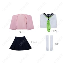 狸小路絹 コスプレ衣装 しかのこ コート・トップス・スカートセット 高還元度 コスプレ通販 COSCLT - 5枚目の画像（サムネイル）