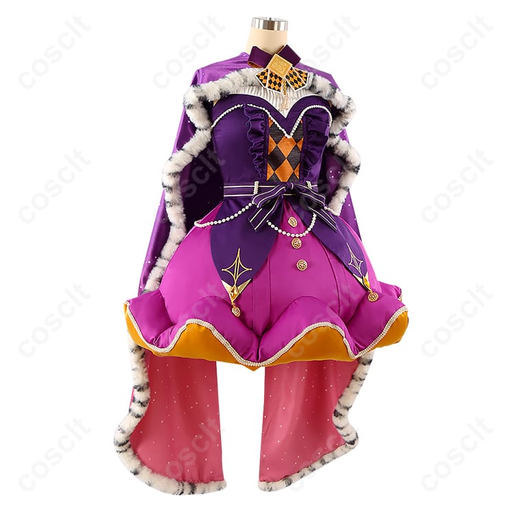 プロジェクトセカイ（プロセカ） 鳳えむ コスプレ衣装 一緒に考えよう／クイーン・オブ・ダイヤ（オーダーメイド可） - 2枚目の画像