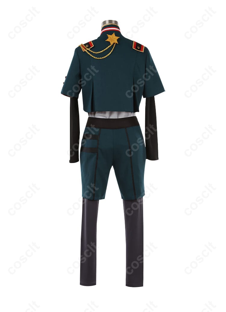 桜河こはくコスプレ衣装の背面画像、ディテールにこだわったデザイン