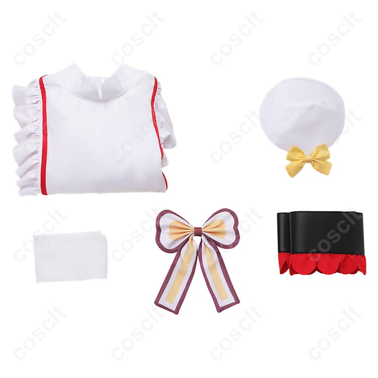 【推しの子】 有馬かな コスプレ衣装（帽子、ワンピース、蝶結び、コルセットベルト、靴下）【推しの子】 コスプレ通販 - 5枚目の画像