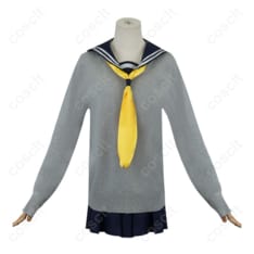 しかのこのこのここしたんたん（しかのこ） 虎視餡子 コスプレ衣装 『しかのこのこのここしたんたん』コスプレ衣装 トップス・スカート・セーター・靴下セット【忠実再現・高品質】