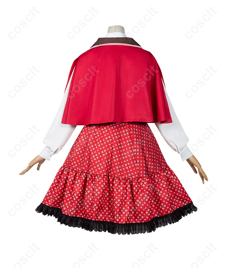 商品背面画像 - 背面から見た日奈森あむのコスプレ衣装。背中のデザインと仕上げをしっかり確認できます。
